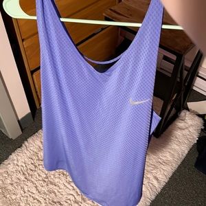Purple Dri-Fit Nike Muscle-T